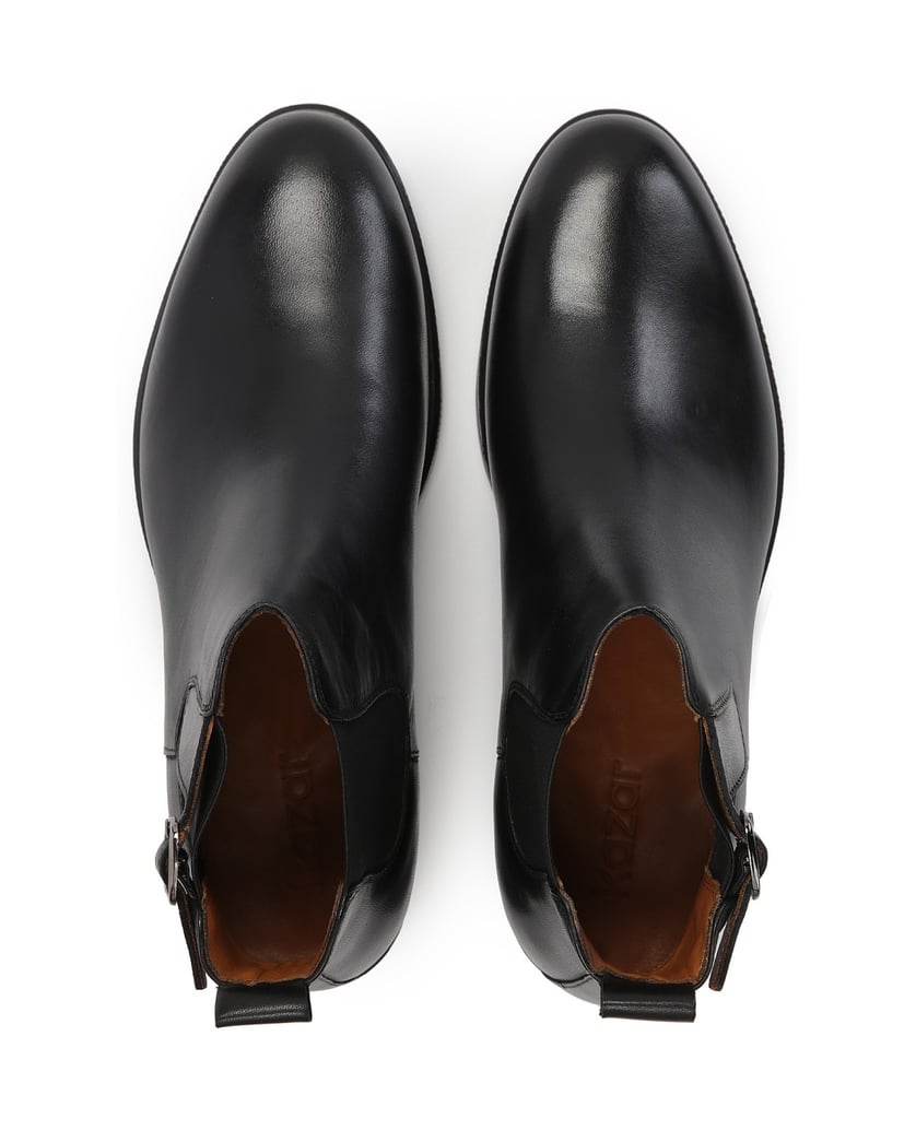 Kazar-Schwarze-klassische-Chelsea-Stiefel-für