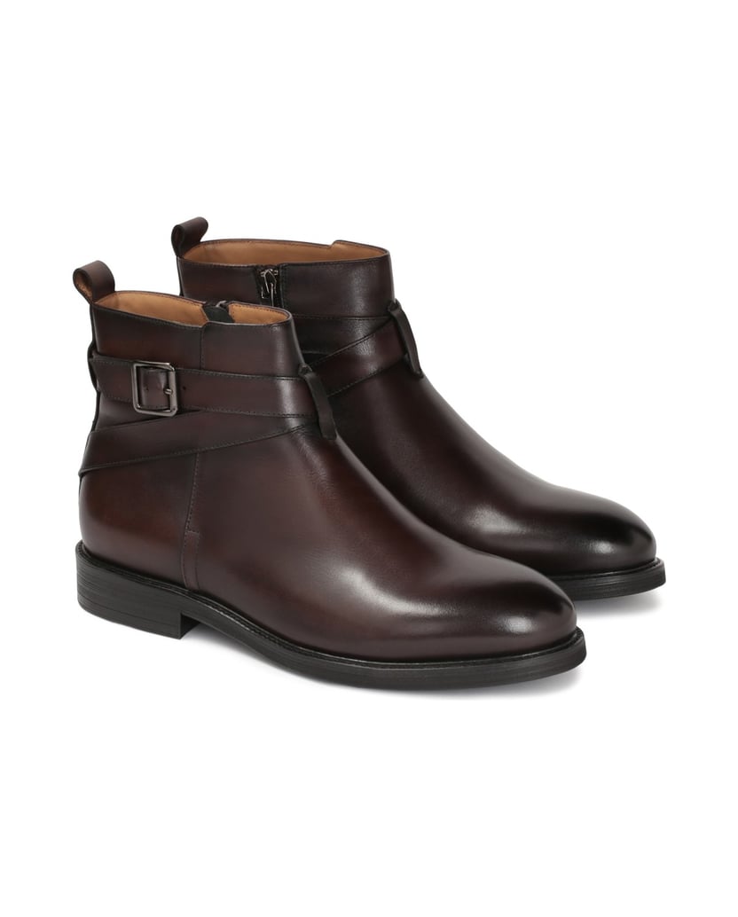 Kazar-Elegante-braune-Herrenschuhe-verziert-mi