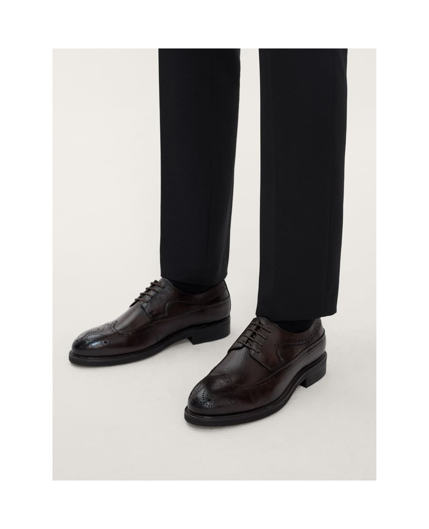 Kazar-Lässige-braune-Männer-Gesicht-Leder-Derb