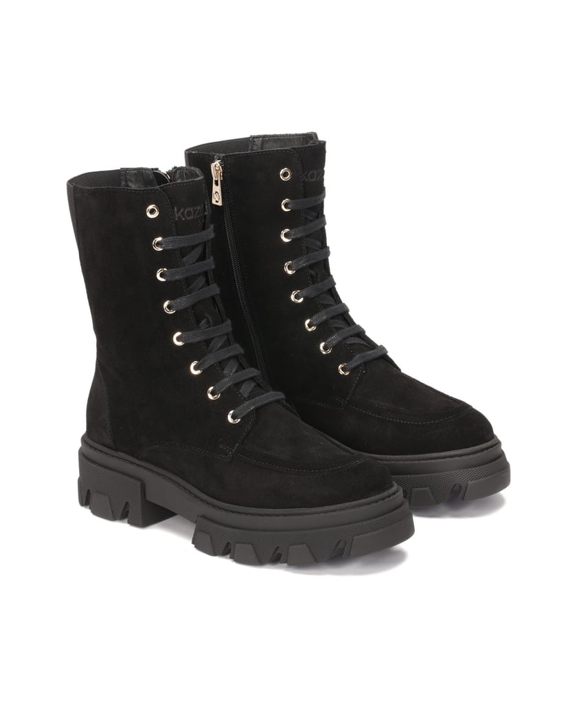 Kazar-Schwarze-Wildlederstiefel-im-Militärstil