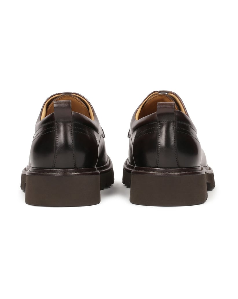 Kazar-Lässige-Herrenschuhe-aus-Vollnarbenleder-braun