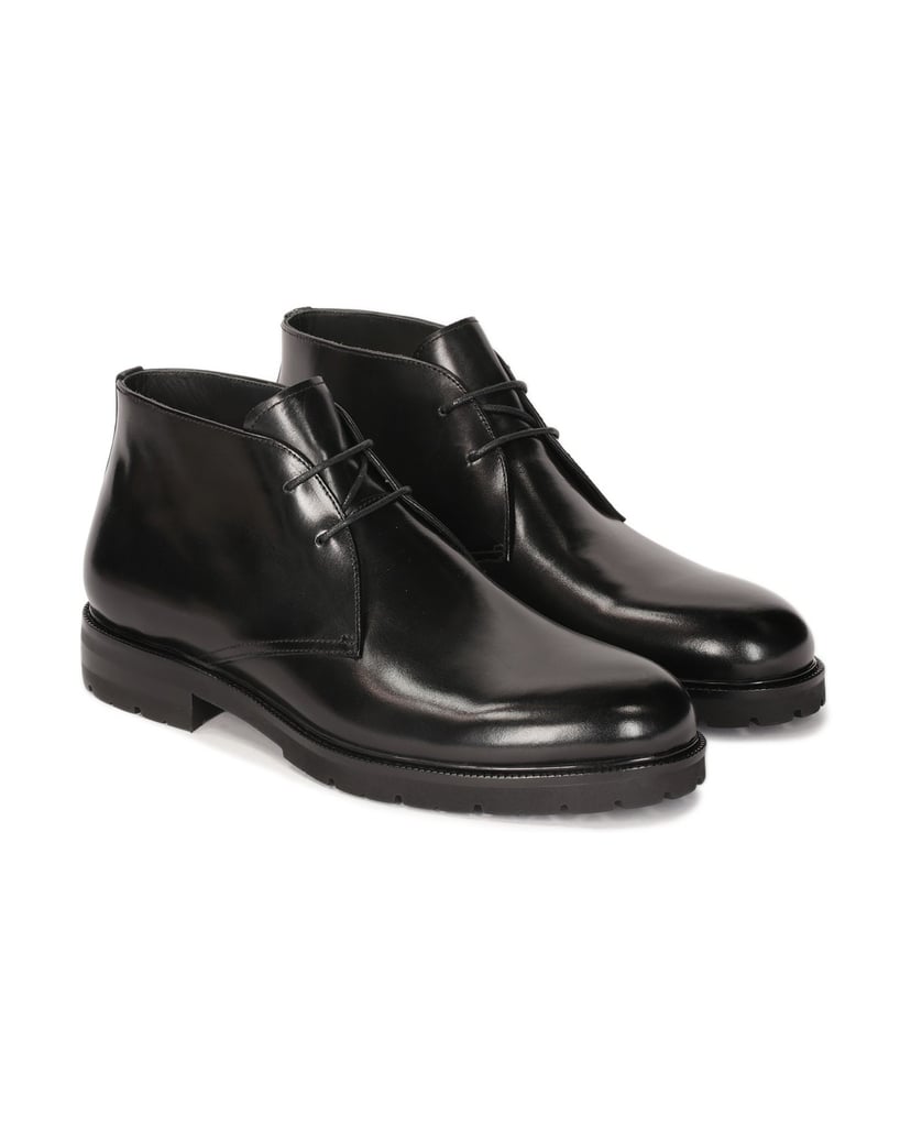 Kazar-Schwarze-Herrenstiefel-mit-Schnürung