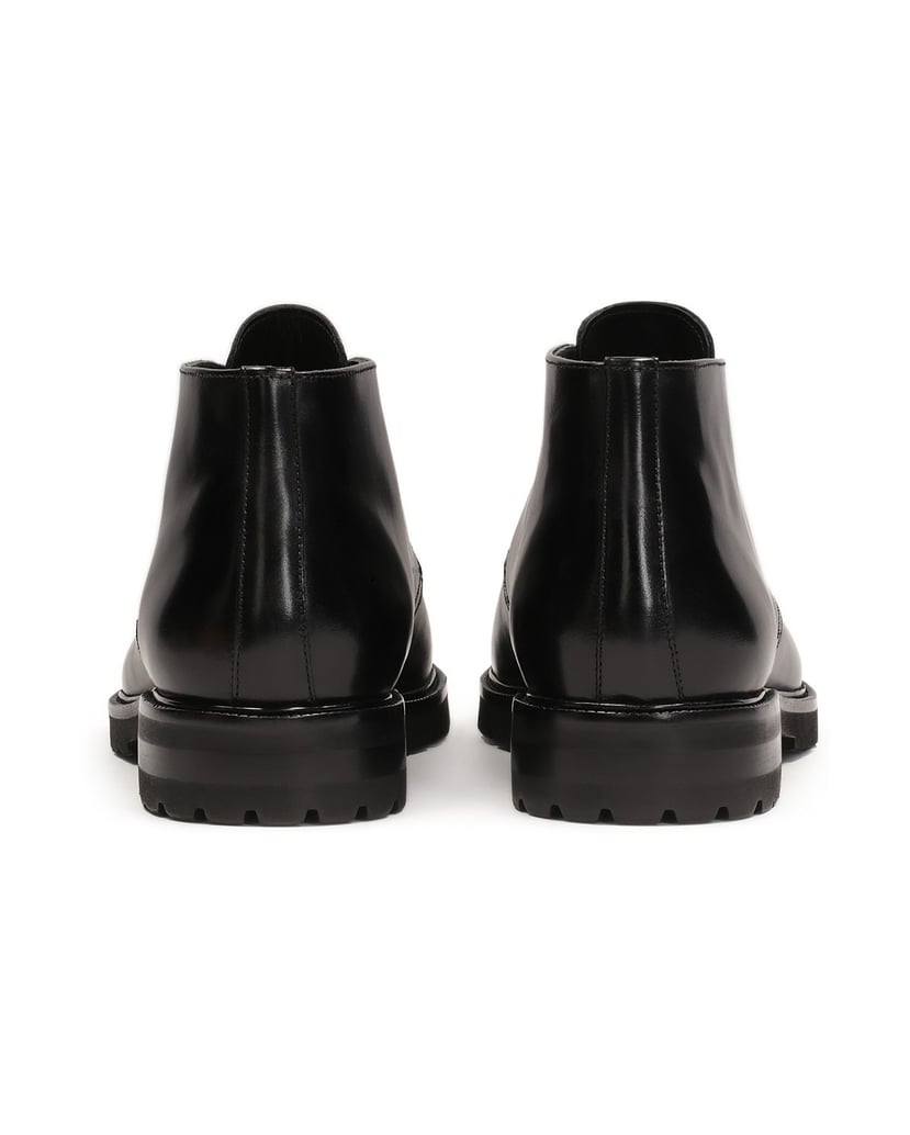 Kazar-Schwarze-Herrenstiefel-mit-Schnürung