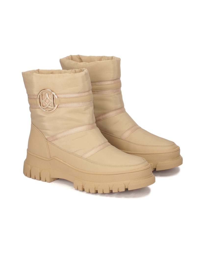 Kazar-Isolierte-Schneestiefel-aus-Stoff-und-Le