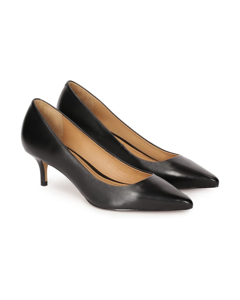Kazar-Schwarze-niedrighackige-Pumps