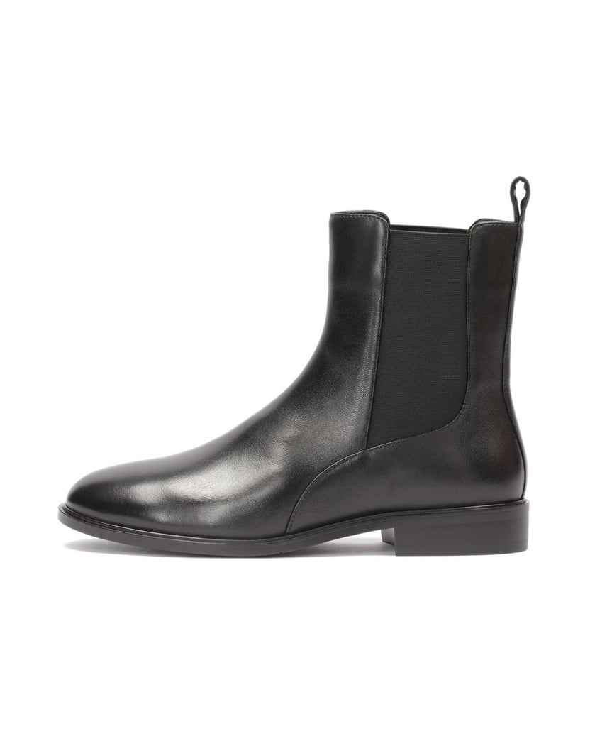 Kazar-Black-slip-on-women's-slingback-Chelsea-boots-černá