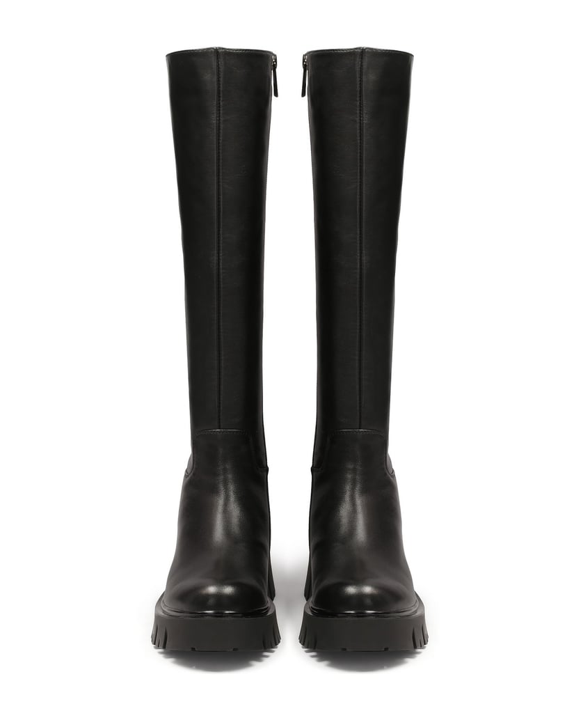 Kazar-Hohe-Stiefel-mit-Laufsohle-schwarz