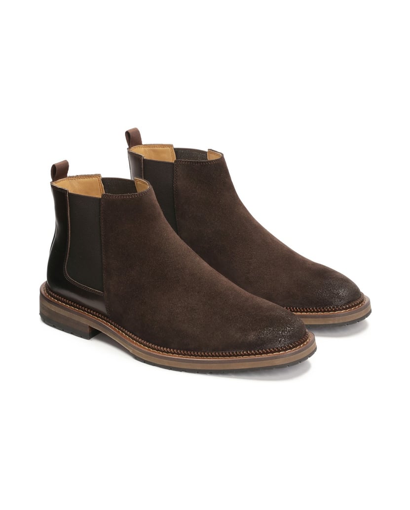 Kazar-Braune-Chelsea-Stiefel-aus-Wildleder-und