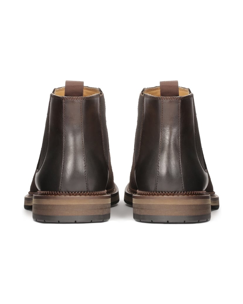 Kazar-Braune-Chelsea-Stiefel-aus-Wildleder-und