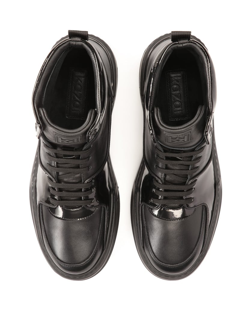 Kazar-Hohe-Sneaker-zum-Schnüren-aus-kombiniert