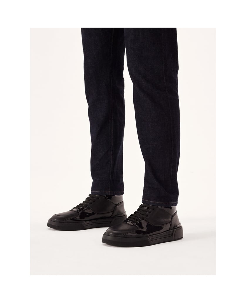 Kazar-Hohe-Sneaker-zum-Schnüren-aus-kombiniert