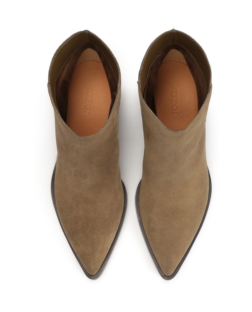 Kazar-Low-suede-cowboy-boots-hnedá