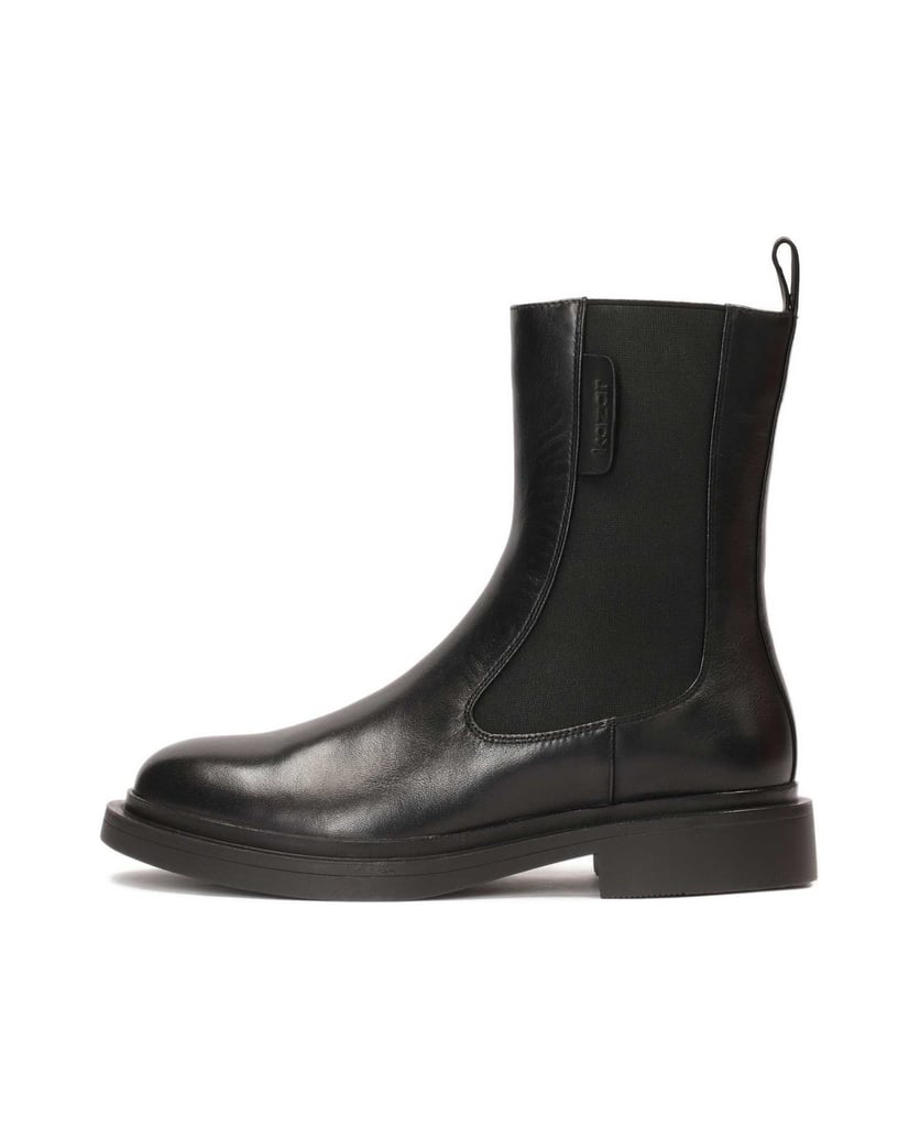 Kazar-Klassischer-Stiefel-auf-flacher-Sohle-mi-schwarz