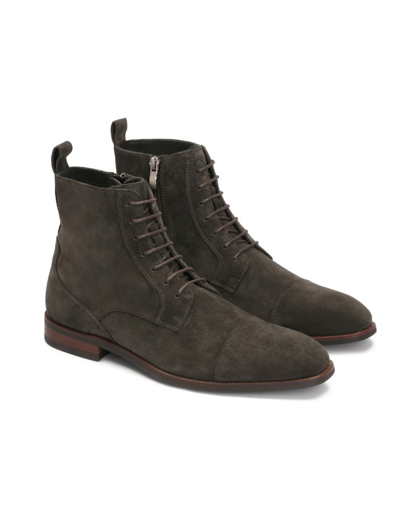 Kazar-Herrenstiefel-aus-braunem-Wildleder-braun