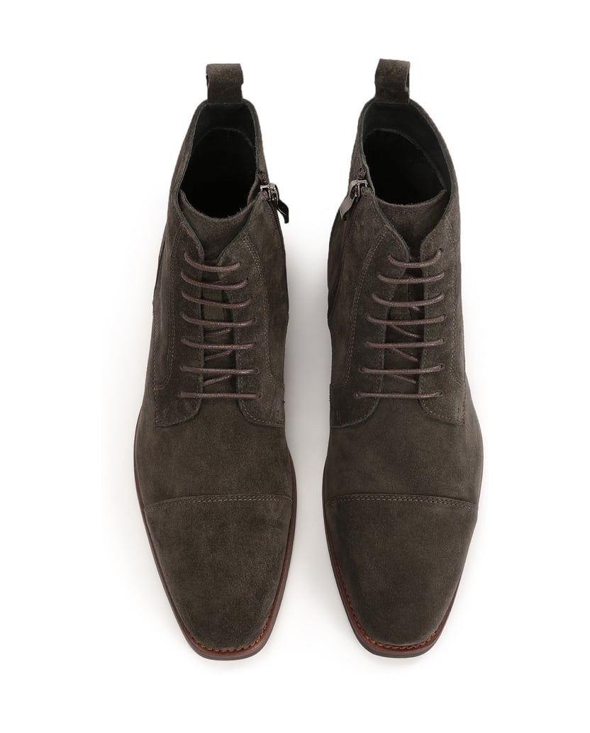 Kazar-Herrenstiefel-aus-braunem-Wildleder-braun