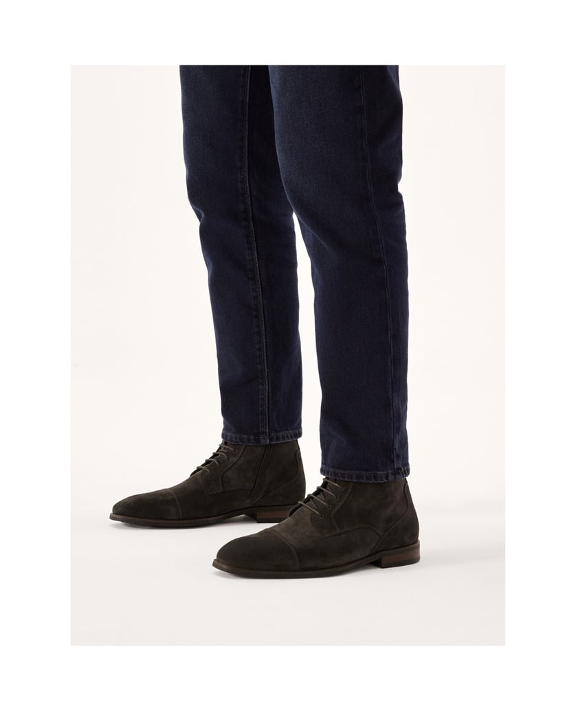 Kazar-Herrenstiefel-aus-braunem-Wildleder-braun