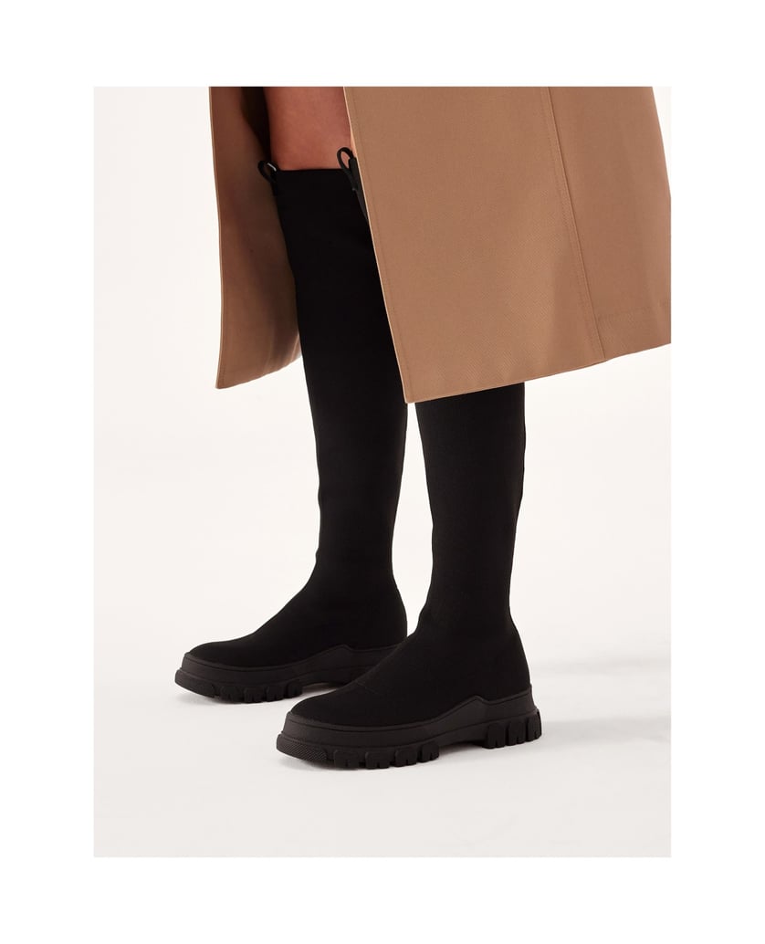 Kazar-Flexible-Overknee-Stiefel-mit-gerader-So-schwarz