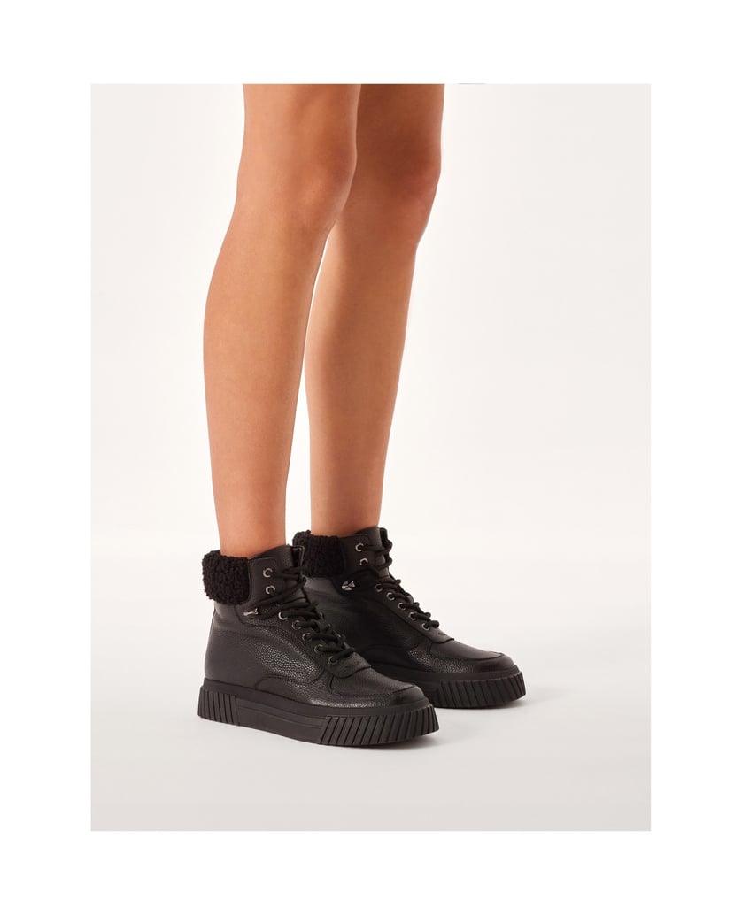 Kazar-Schwarze-Lederstiefeletten-für-Frauen