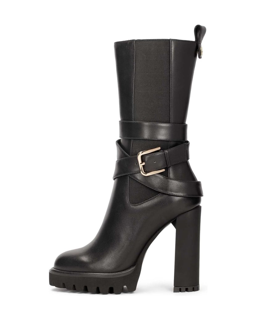 Kazar-High-platform-boots-černá
