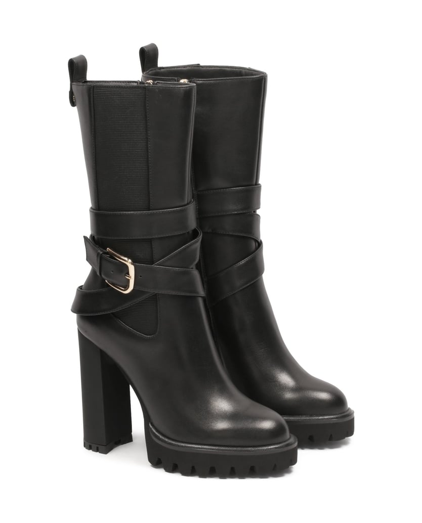 Kazar-High-platform-boots-černá