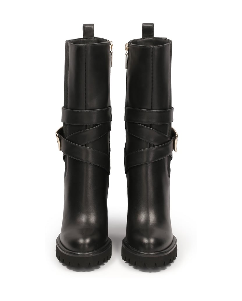Kazar-High-platform-boots-černá