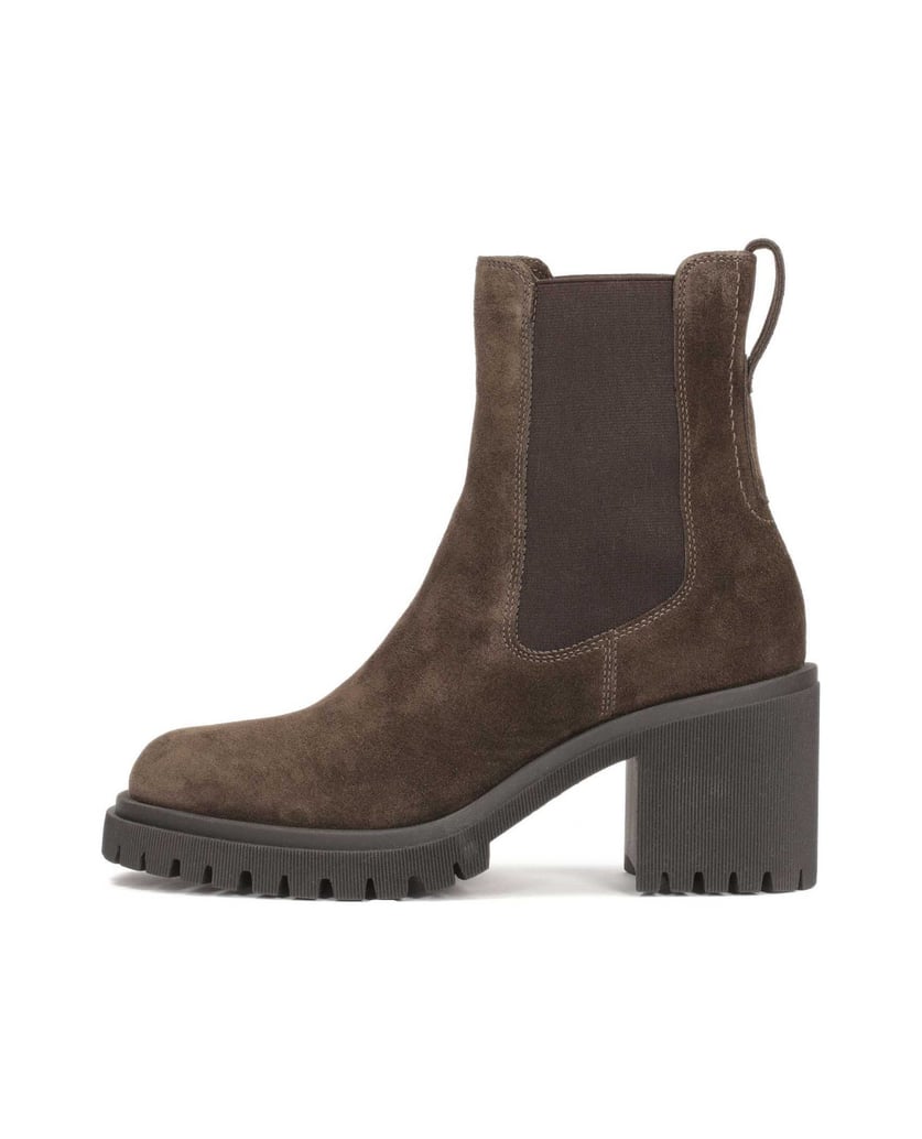 Kazar-Suede-heeled-boots-with-elastic-bands-hnědá