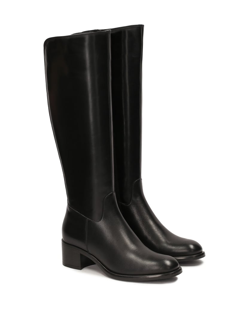 Kazar-Post-heel-boots-čierna