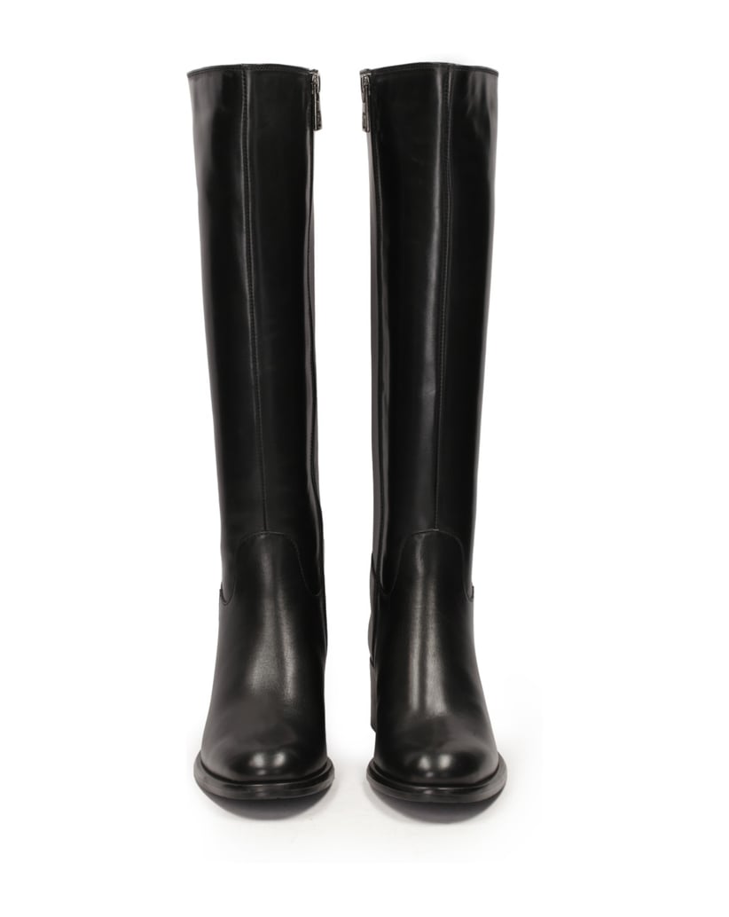 Kazar-Post-heel-boots-čierna