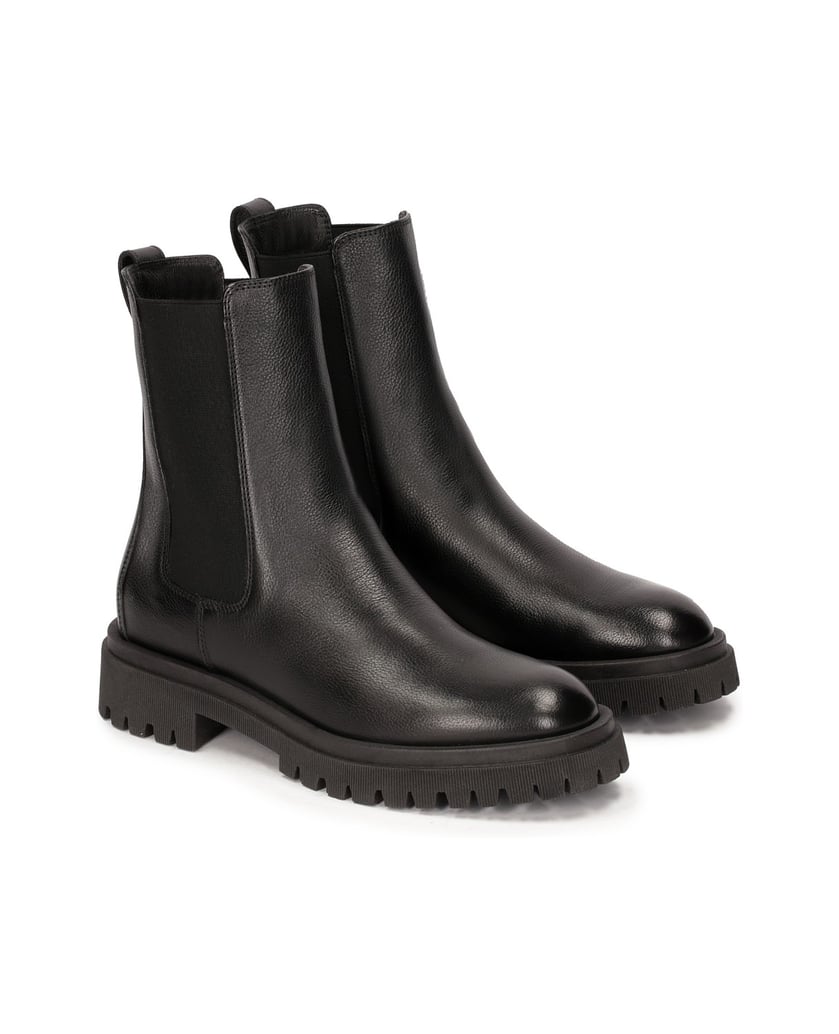 Kazar-Leather-Chelsea-boots-černá