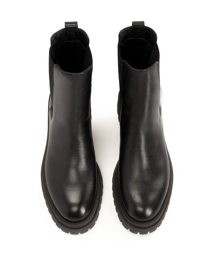 Kazar-Leather-Chelsea-boots-černá