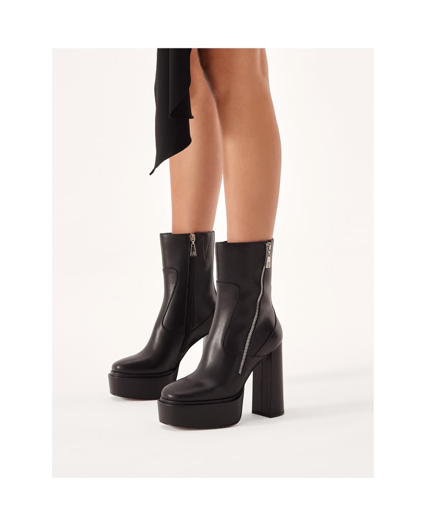 Kazar-Schwarze-Stiefel-mit-hohem-Plateau-und-A