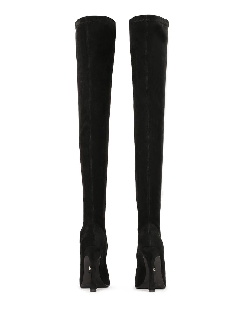 Kazar-Schwarze-hohe-Stiletto-Musketiere-schwarz