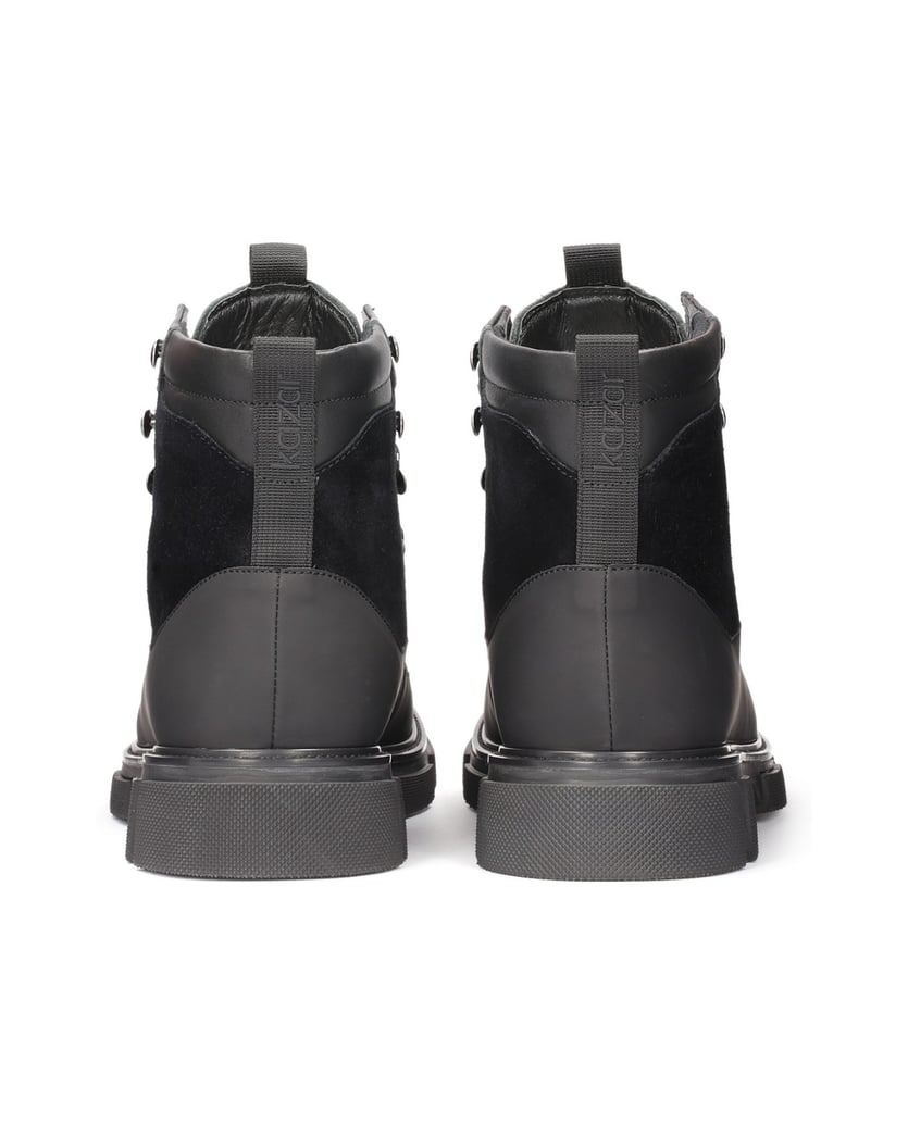 Kazar-Schnürstiefel-mit-verstärktem-Gummieinsa