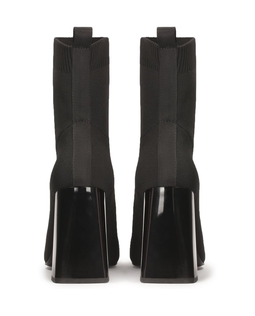 Kazar-Elastic-heeled-boots-černá