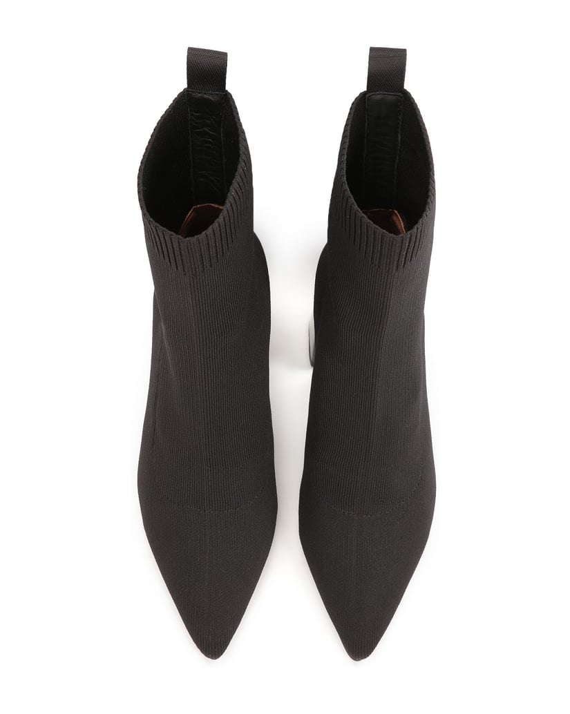 Kazar-Elastic-heeled-boots-černá