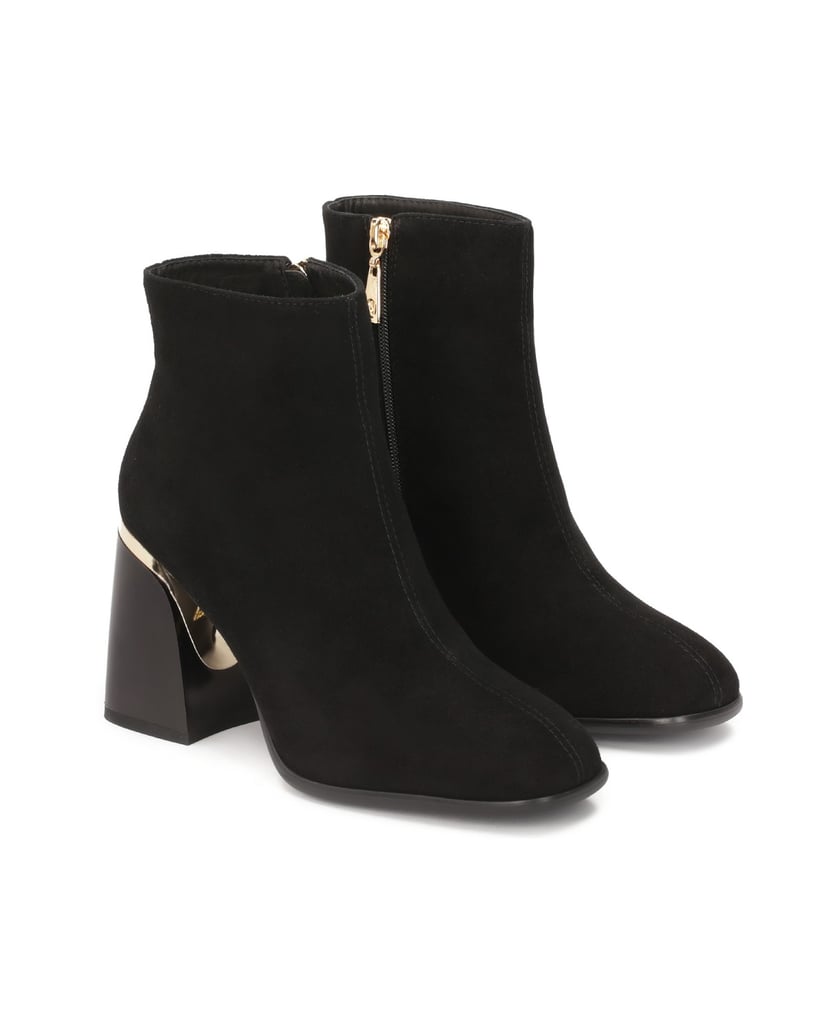 Kazar-Wildlederstiefel-mit-verziertem-Absatz