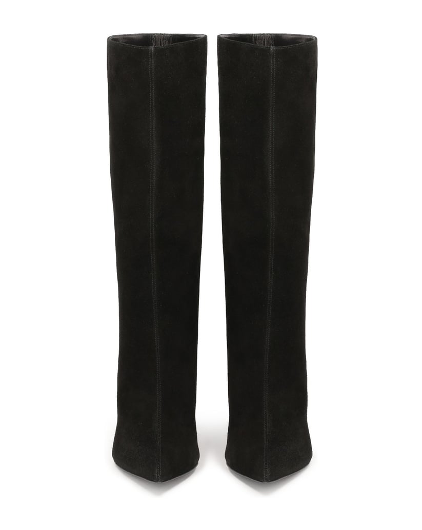 Kazar-Stiefel-mit-Schaft-aus-Wildleder-zum-Hin-schwarz