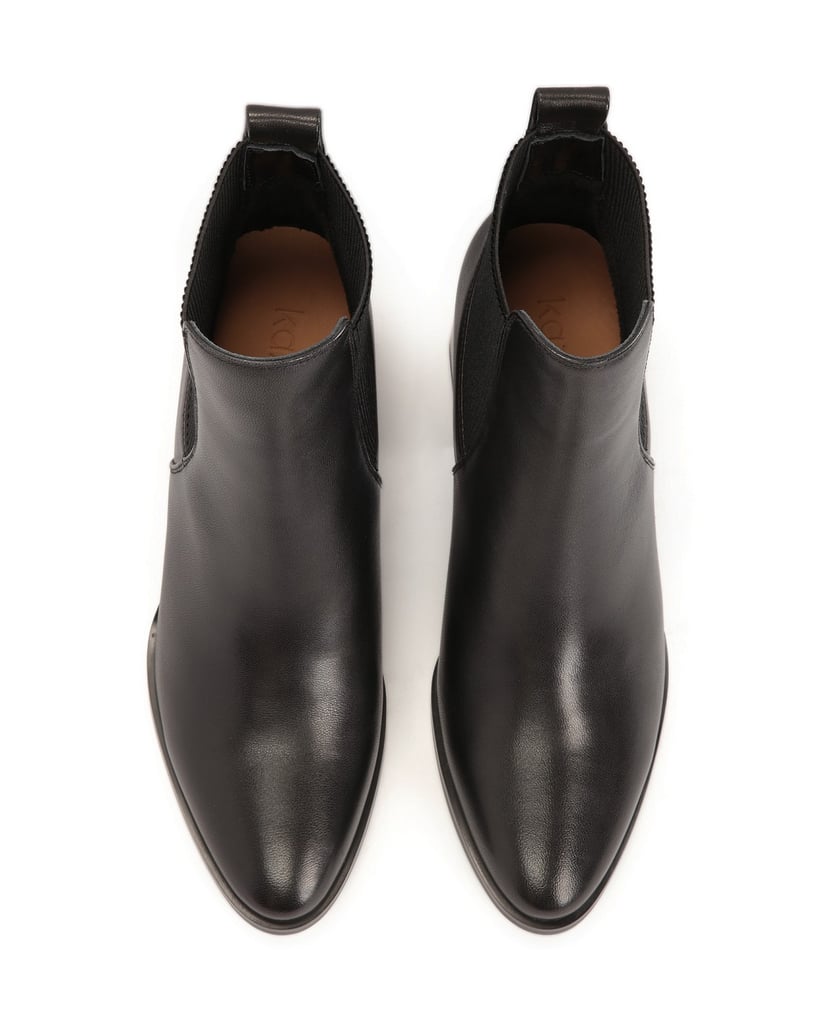 Kazar-Schwarze-Stiefel-mit-breitem,-verziertem-schwarz