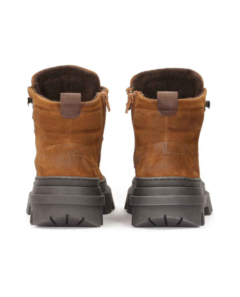 Kazar-Wildlederstiefel-auf-dicker-Sohle-mit-Pr