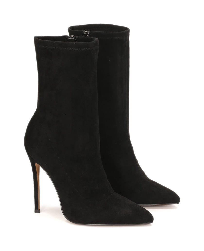 Kazar-Schwarze-Stiefel-mit-Stiletto-Absatz-schwarz