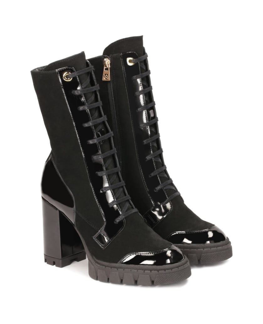 Kazar-Stiefel-aus-Wildleder-und-Lackleder