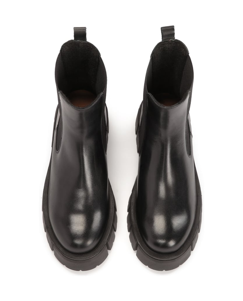 Kazar-Klassische-Stiefel-mit-elastischen-Einsä-schwarz