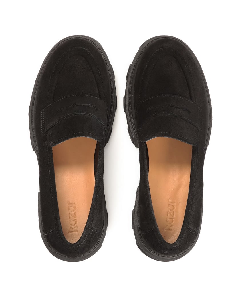 Kazar-Schwarze-Slipper-aus-Wildleder