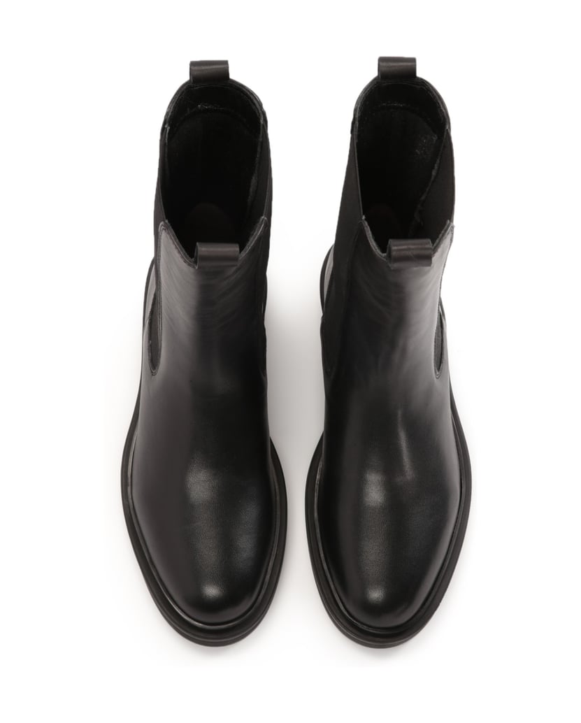 Kazar-Chelsea-Stiefel-aus-Leder-mit-flacher-So