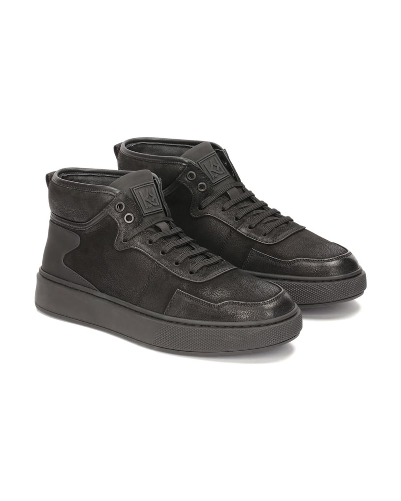 Kazar-Herrensneaker-aus-Leder-mit-knöchellange