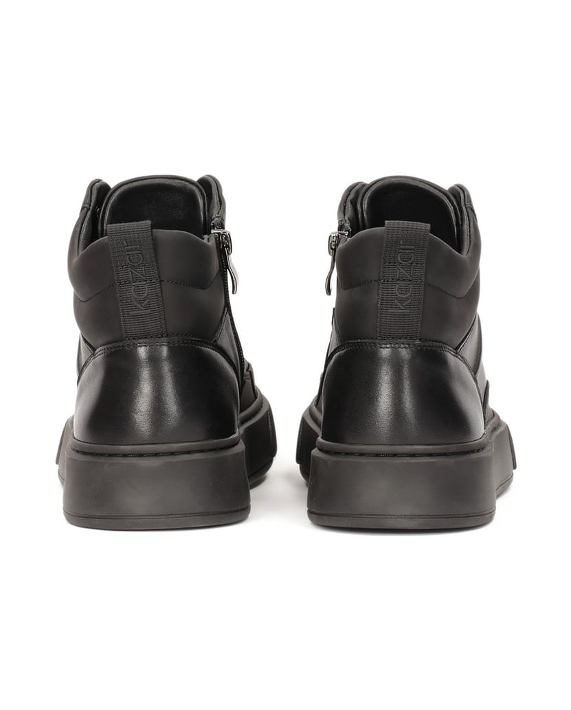 Kazar-Modische-Turnschuhe-mit-hohem-Schaft-schwarz