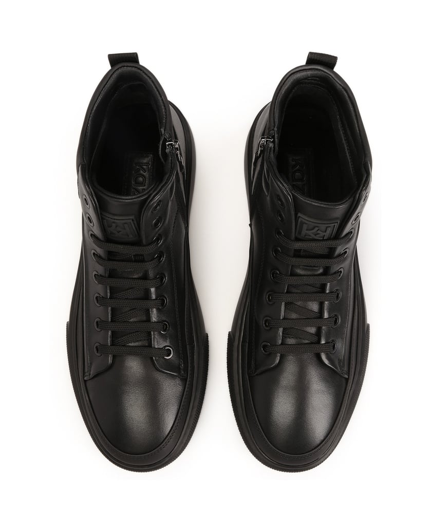 Kazar-Modische-Turnschuhe-mit-hohem-Schaft-schwarz