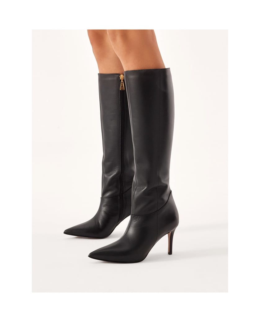 Kazar-Smooth-leather-boots-with-stiletto-heel-čierna