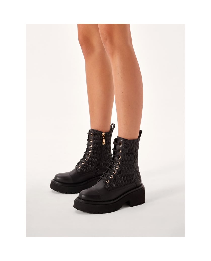 Kazar-Lederstiefel-mit-verziertem-Schaft