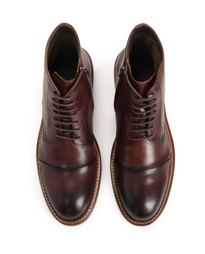 Kazar-Braune-Herrenstiefel-mit-hohem-Schaft-braun